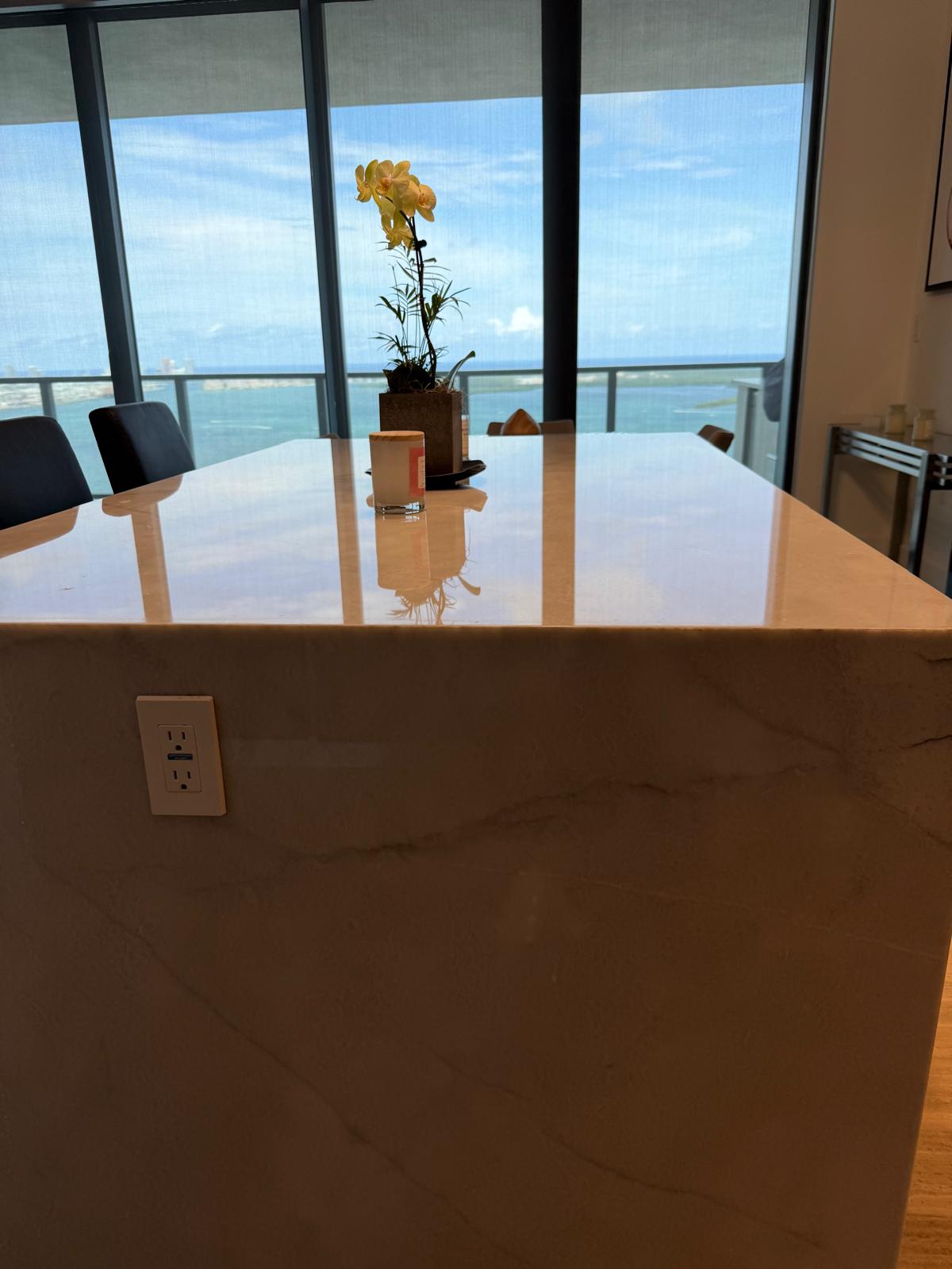 Marble & stone restoration project 9 in Florida — finished by Marble Restoration Services Corp.